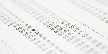 financial ledger