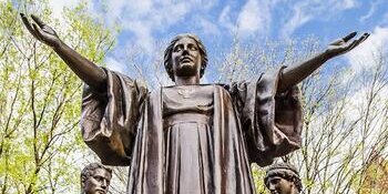 Alma Mater in Spring