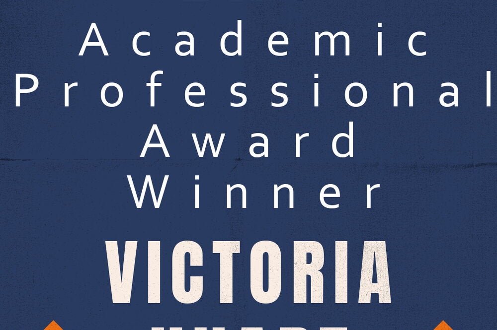 Victoria Huart Award Announcement