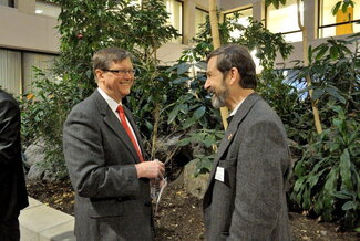 (L-R): David Irwin, Robert Wickesberg