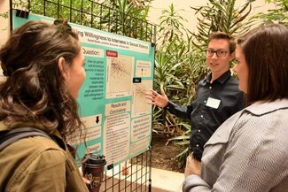 Daniel Szoke presents at 2017 Honors Poster Presentation