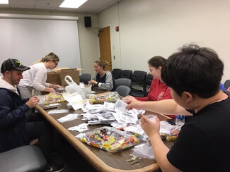 Assembling 2019 spring stress packets