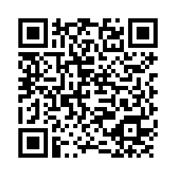 A QR code for a survey to provide feedback to the Writing Center