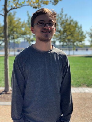 smiling person