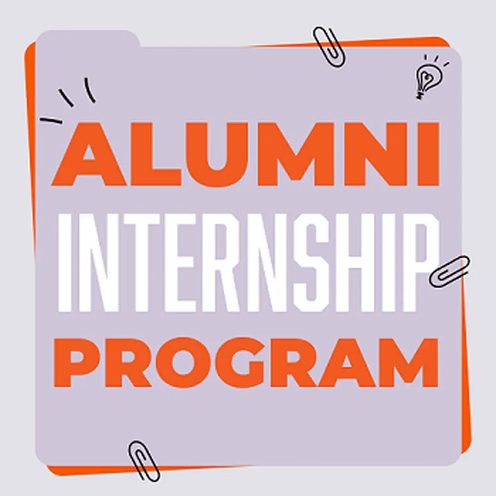 Alumni Internship Program graphic