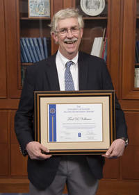 Dr. Fred Volkmar (Photograph: L. Brian Stauffer, UI News Bureau)